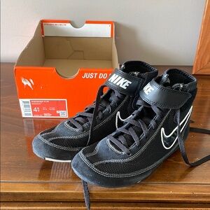Nike Speedsweep VII GS Black wrestling shoes youth
